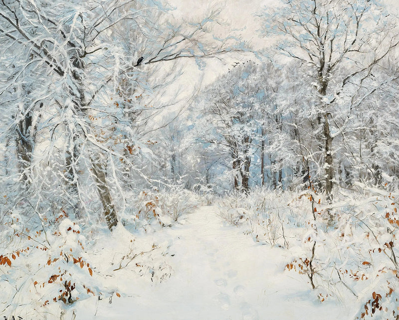 겨울 숲 풍경 - H. A. Brendekilde

Source:
Un paysage de forêt d'hiver. - H. A. Brendekilde