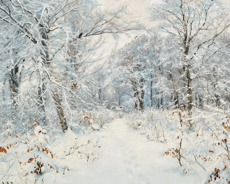 겨울 숲 풍경 - H. A. Brendekilde

Source:
Un paysage de forêt d'hiver. - H. A. Brendekilde
