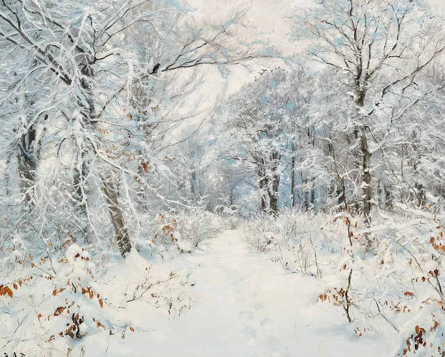 겨울 숲 풍경 - H. A. Brendekilde

Source:
Un paysage de forêt d'hiver. - H. A. Brendekilde