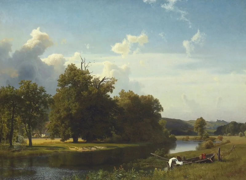 강경 풍경, 서펠리아 - 알버트 비어슈타트

Source:
Un paysage fluvial, Westphalie - Albert Bierstadt