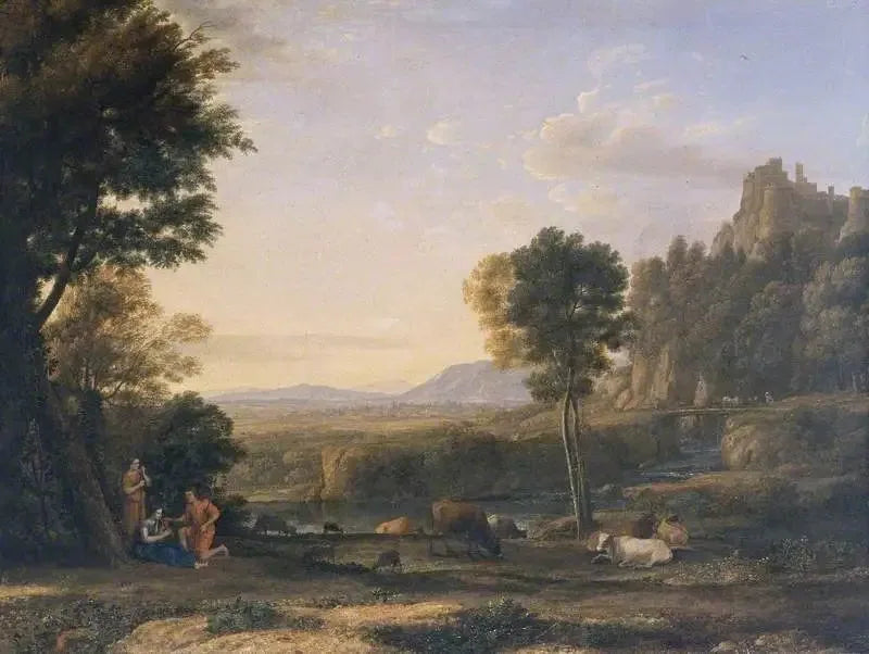 목가적인 풍경화 - 클로드 로렌

Source:
Un paysage pastoral - Claude Lorrain