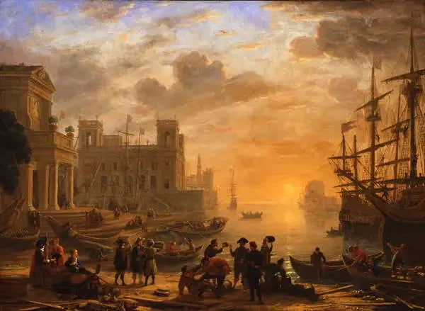 클로드 로렌의 일몰 항구 풍경화

Source:
Un paysage portuaire au coucher du soleil - Claude Lorrain