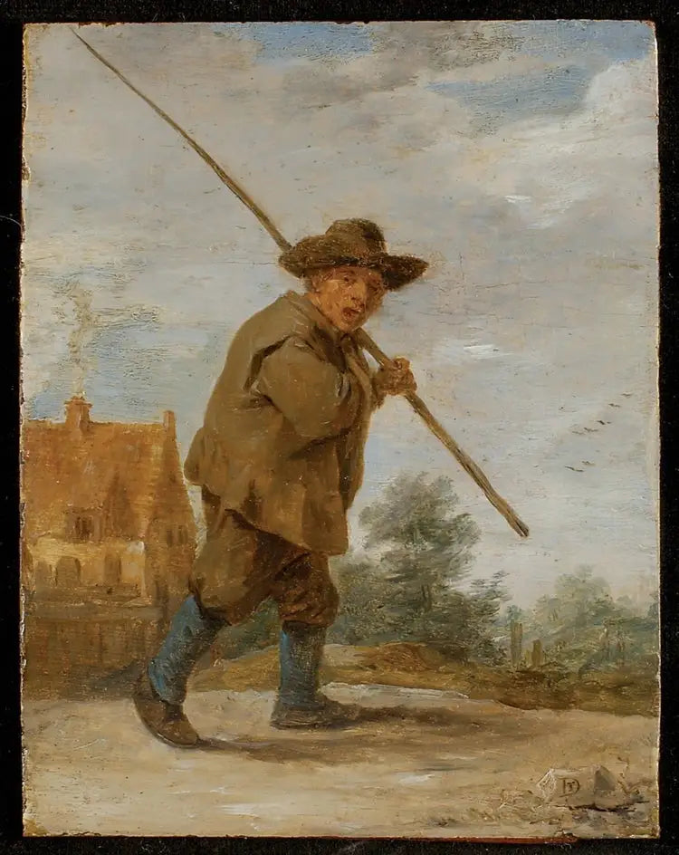 어깨에 막대를 들고 있는 농부 - 다비드 테니에르 주니어

Source:
Un paysan portant une verge sur son épaule - David Teniers le Jeune