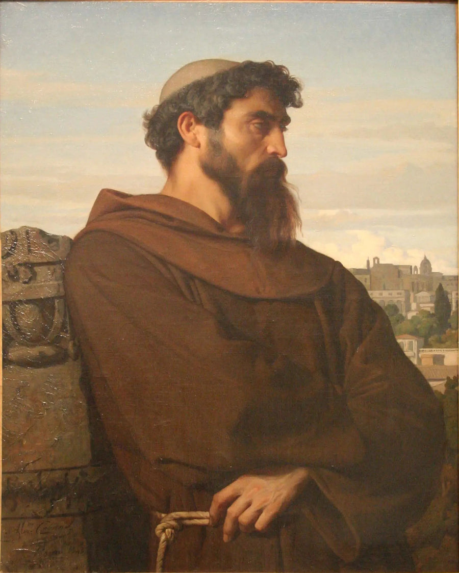 사상가, 젊은 로마 수도사 - 알렉산드르 카바넬

Source:
Un penseur, jeune moine romain - Alexandre Cabanel