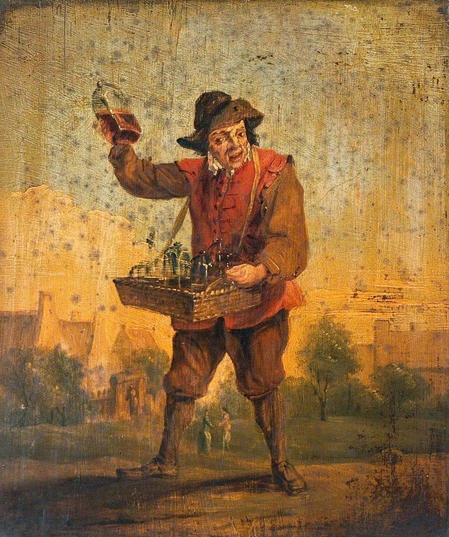 약국 판매자 - 데이비드 테니에르 더 쥬네

Source:
Un vendeur de médicaments - David Teniers le Jeune