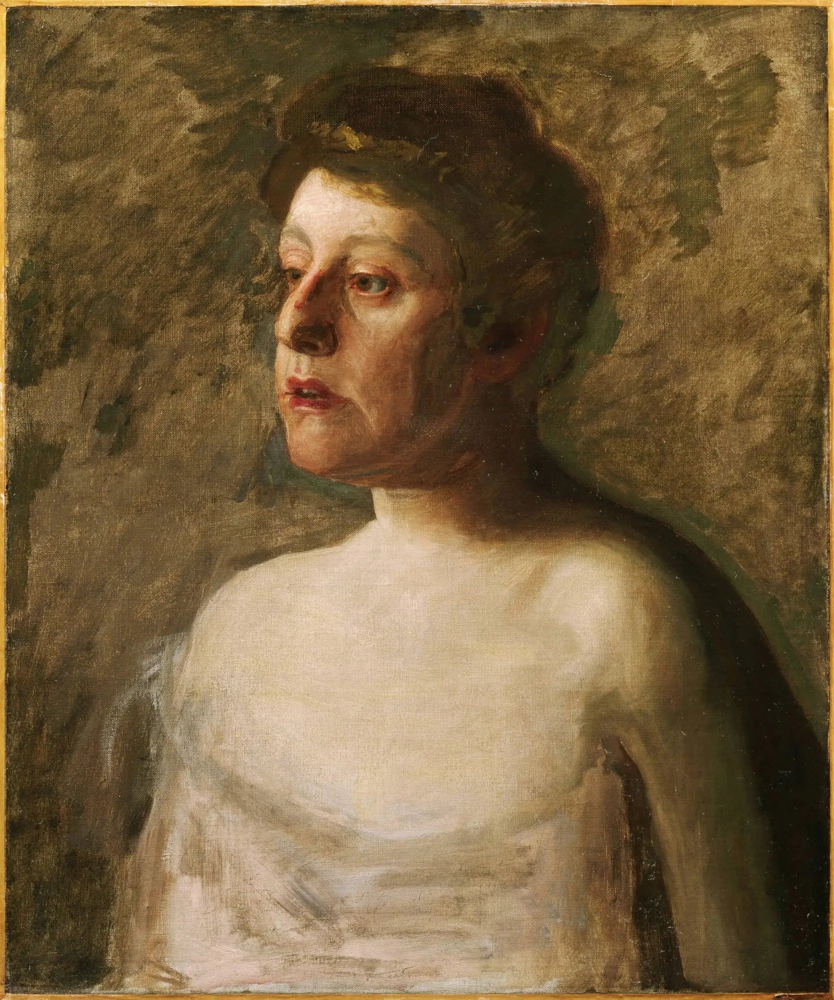 Une chanteuse (Mme W.H. Bowden) - Thomas Eakins image 1 reproduction de peinture à l’huile