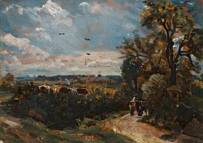 플랫포드의 골목길에 있는 수레 - 존 콘스터블

Source:
Une charrette sur une ruelle à Flatford - John Constable