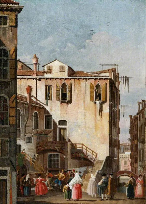 베네치아의 광장에서 남성과 여성이 춤추는 모습 - 카날레토

Source:
Une cour à Venise avec un homme et une femme dansant - Canaletto