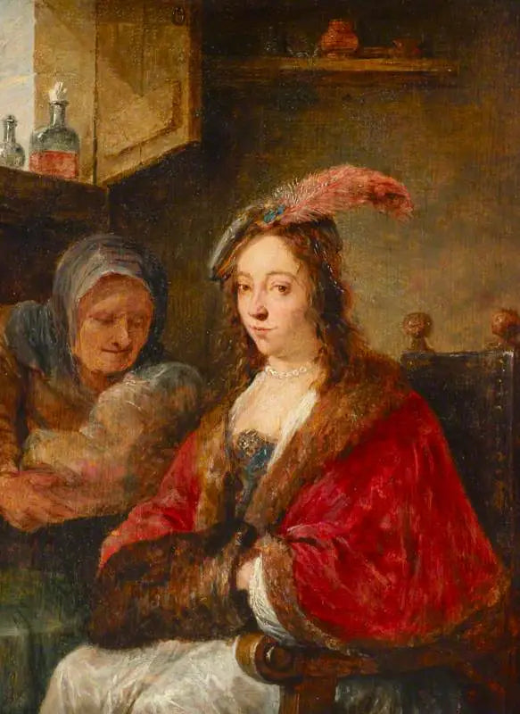 여성 및 유모 - 데이비드 테니어스 더 쥬네

Source:
Une dame avec sa nourrice - David Teniers le Jeune