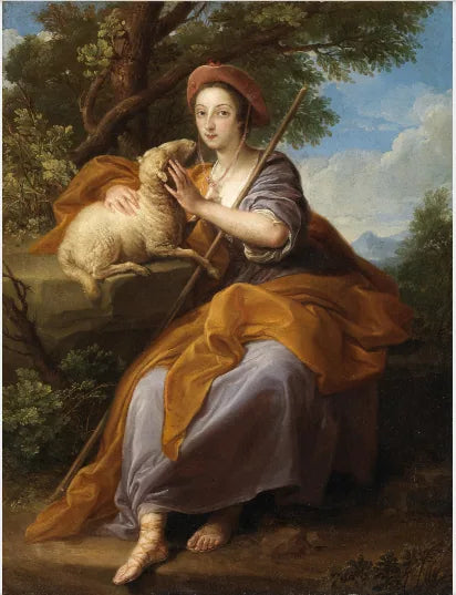 리슨 가문의 여인, 목동으로서 - Pompeo Batoni