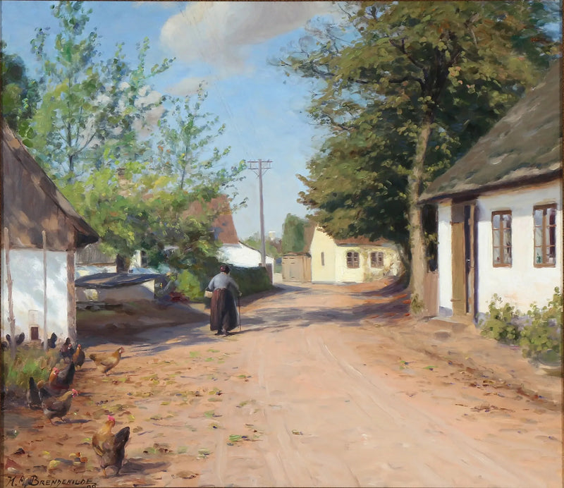 마을 거리의 노인 여성 - H. A. Brendekilde

Source:
Une femme âgée dans la rue d'un village - H. A. Brendekilde
