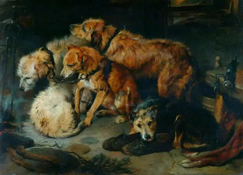 벽난로 곁에서의 축제 - 에드윈 헨리 랜드시어

Source:
Une fête au coin du feu - Edwin Henry Landseer