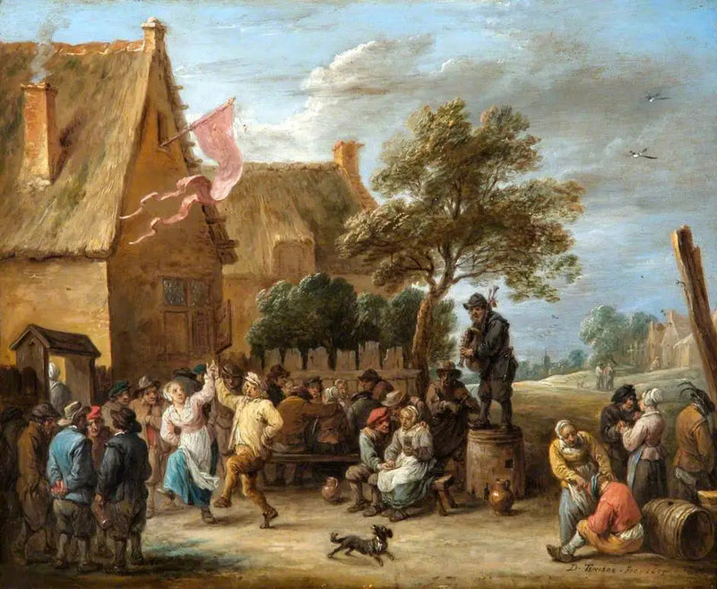 성 조지의 날에 열리는 마을 축제 - 다비드 테니에르 더 쥬네

Source:
Une fête de village le jour de la Saint-Georges - David Teniers le Jeune