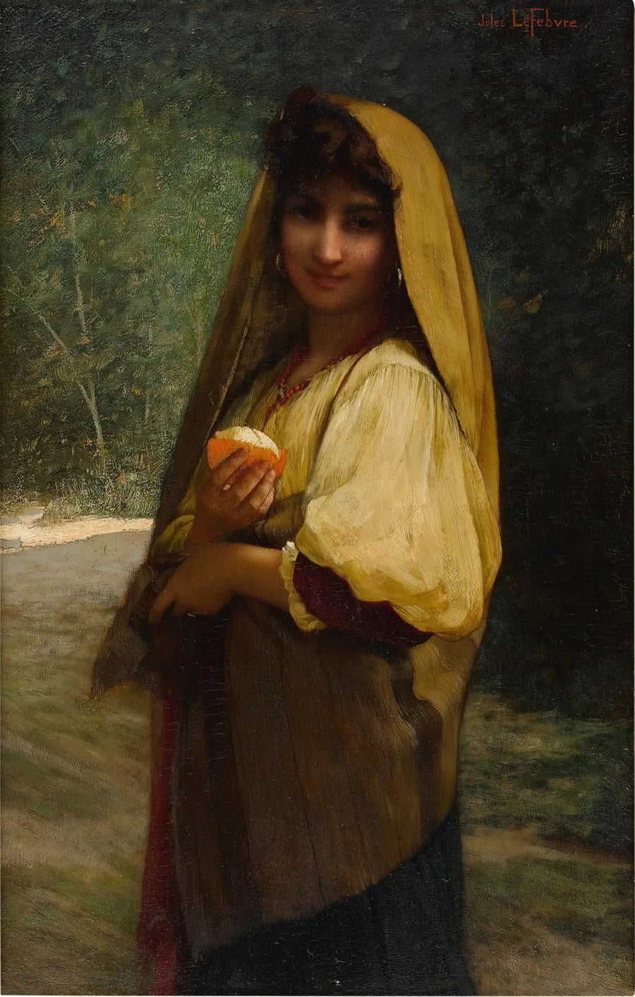 오렌지를 든 이탈리아 소녀 - Jules Lefebvre

Source:
Une fille italienne avec une orange - Jules Lefebvre