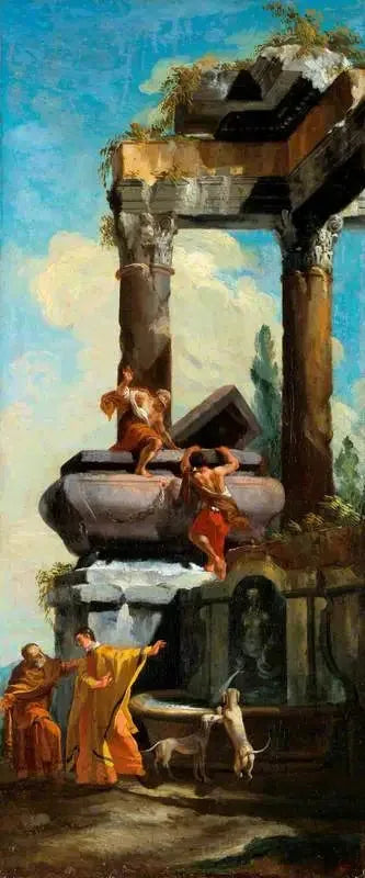 고전 유적이 있는 분수 - 조반니 파올로 파니

Source:
Une fontaine avec des ruines classiques - Giovanni Paolo Panini