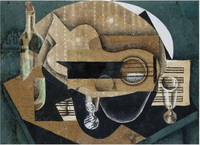 기타, 유리잔, 병 - 후안 그리스

Source:
Une guitare, des verres et une bouteille - Juan Gris