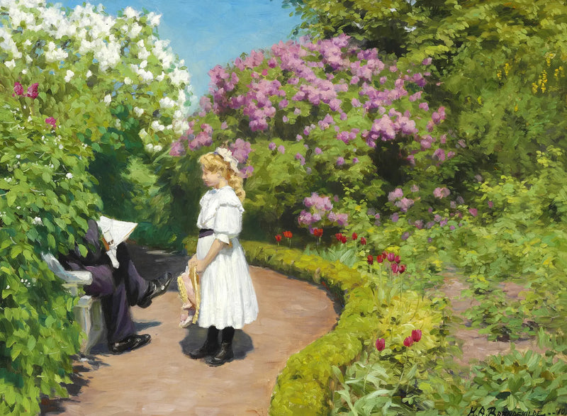 밀짚모자를 쓴 소녀, 흰 여름 드레스를 입은 - H. A. Brendekilde

Source:
Une jeune fille avec un chapeau de paille, vêtue d'une robe d'été blanche - H. A. Brendekilde