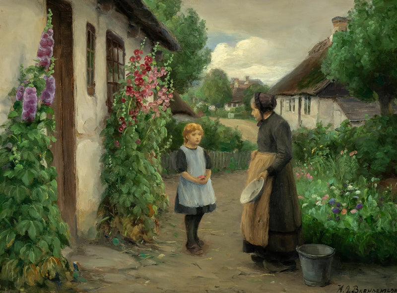 여름날 마을에서 소녀와 노인 여성과 함께하는 하루 - H. A. Brendekilde

Source:
Une journée d'été au village avec une petite fille et une femme âgée. - H. A. Brendekilde