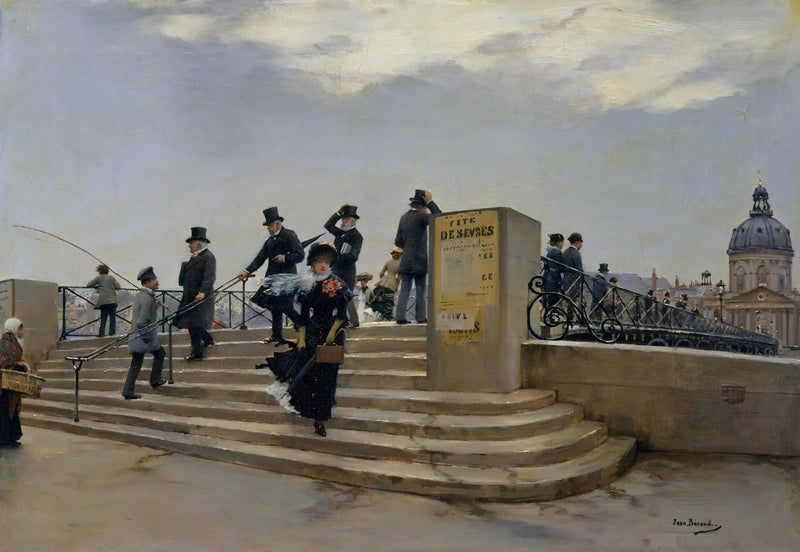 아트 다리에서의 바람 부는 하루 - 장 보로

Source:
Une journée venteuse sur le Pont des Arts - Jean Béraud