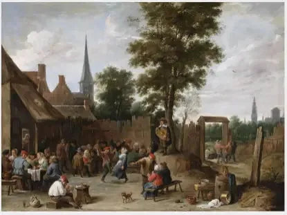 앤트워프 근처의 마을 축제 - 데이비드 테니에르 더 쥬네

Source:
Une kermesse de village près d'Anvers - David Teniers le Jeune