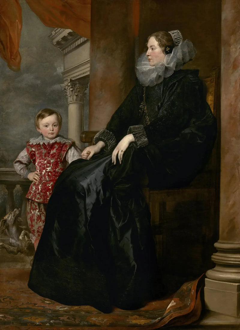 귀족적인 제노아인과 그의 아들 - 앙투안 반 다이크

Source:
Une noble génoise et son fils - Antoine van Dyck