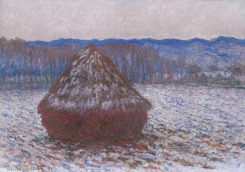밀 더미 - Claude Monet