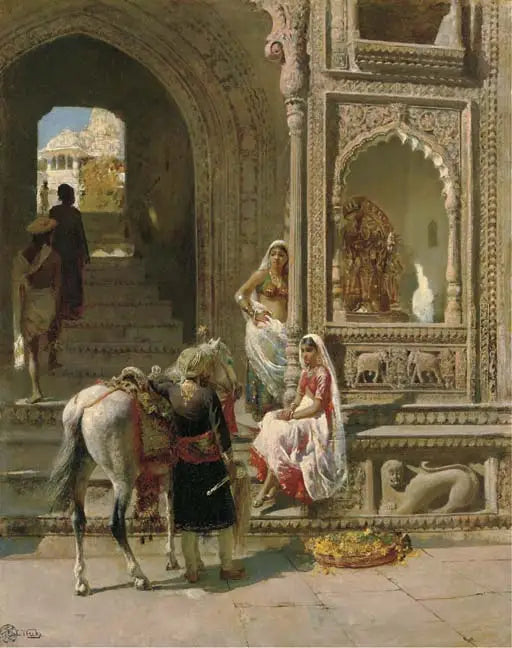 마투라의 사원 입구에서의 회의 - 에드윈 로드 위크스

Source:
Une réunion à l'entrée d'un temple à Mathura - Edwin Lord Weeks
