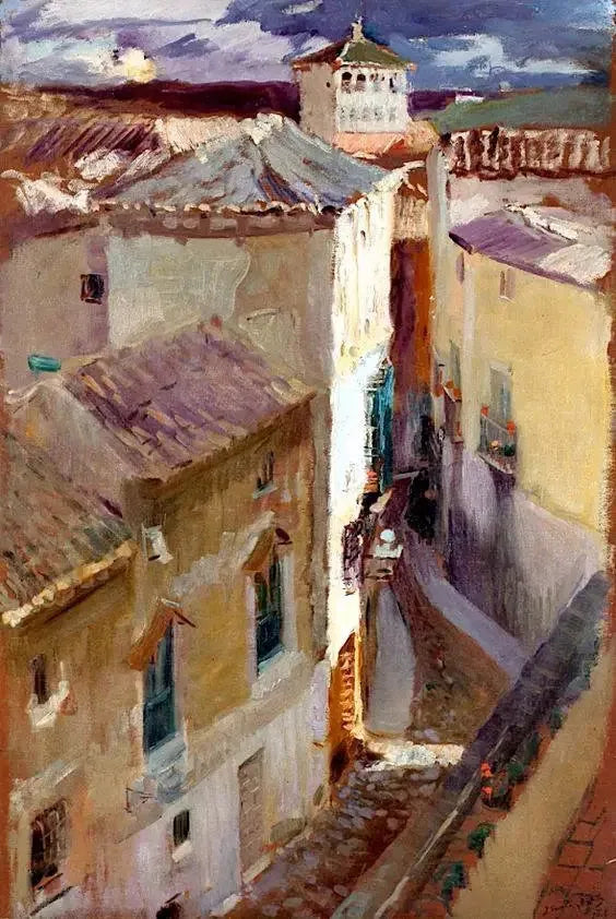 톨레도 거리 (Una Calle de Toledo) - 호아킨 소로야