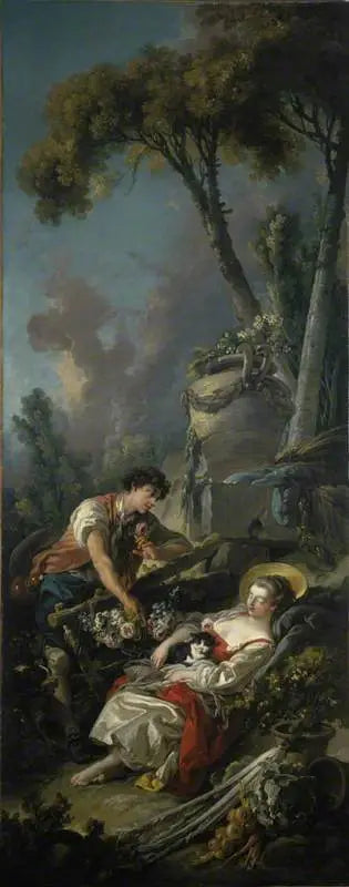 목가적인 장면 («잠든 정원사») - 프랑수아 부셰

Source:
Une scène pastorale («La Jardinière Endormie») - François Boucher