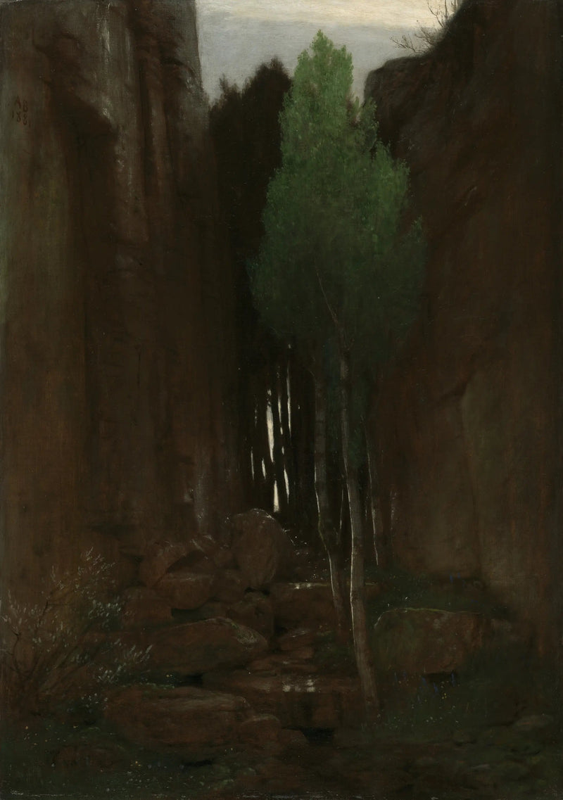 좁은 목구멍 속의 한 출처 - 아놀드 뵉클린

Source:
Une source dans une gorge étroite - Arnold Böcklin