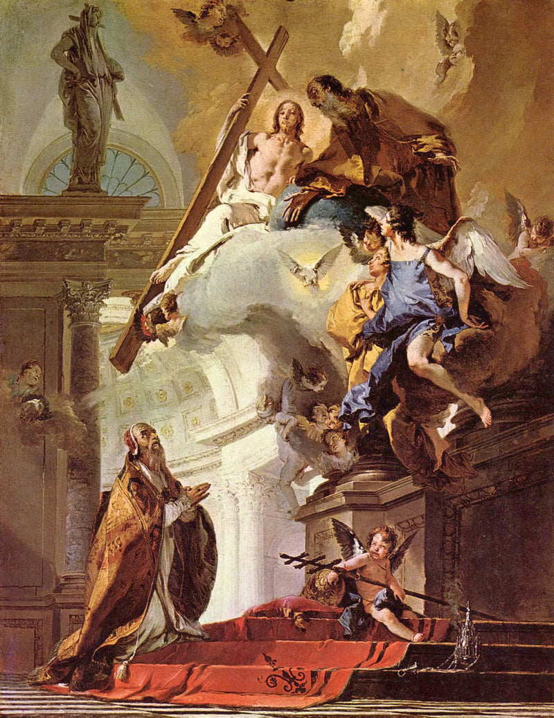 삼위일체의 비전 - 조반니 바티스타 티에폴로

Source:
Une vision de la Trinité - Giovanni Battista Tiepolo