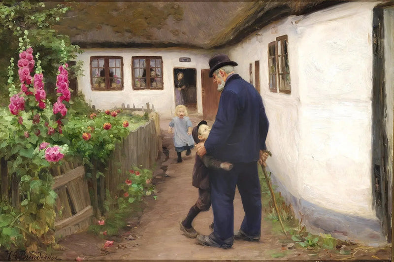 할아버지의 방문. - H. A. Brendekilde

Source:
Une visite du grand-père. - H. A. Brendekilde