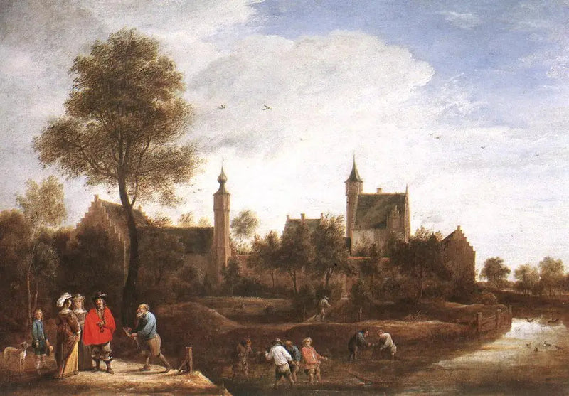 앤트워프 근처의 헷 스테르크스호프 전망 - 데이비드 테니어스 더 젊은이

Source:
Une vue de Het Sterckshof près d'Anvers - David Teniers le Jeune