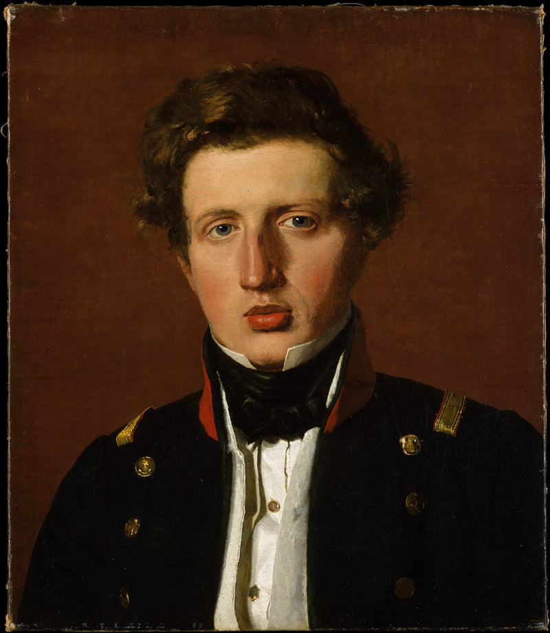 Valdemar Hjartvar Købke (1813-1893), le frère de l'artiste - Christen Købke