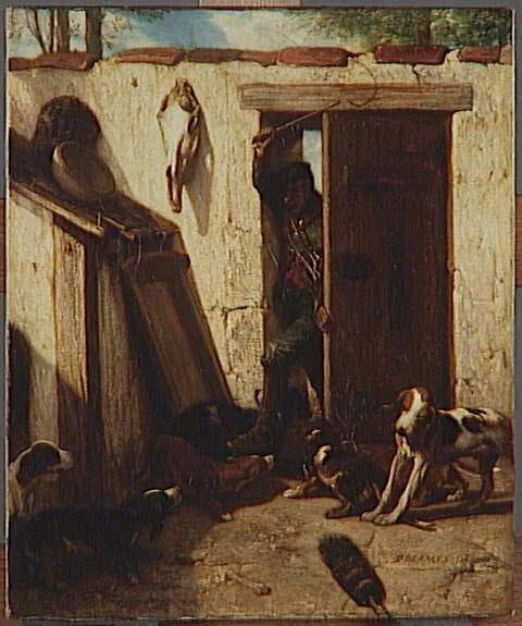 Le valet de chiens - Alexandre-Gabriel Decamps