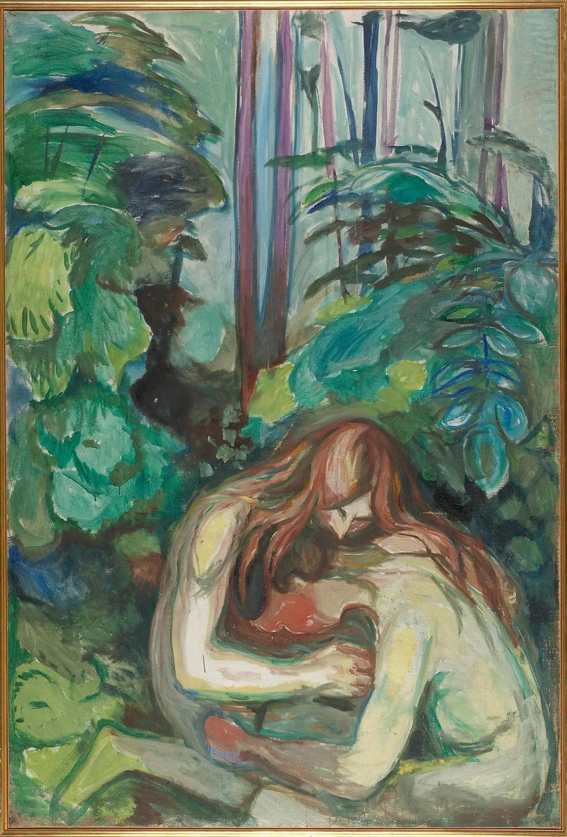 숲 속의 뱀파이어 - 에드바르 뭉크