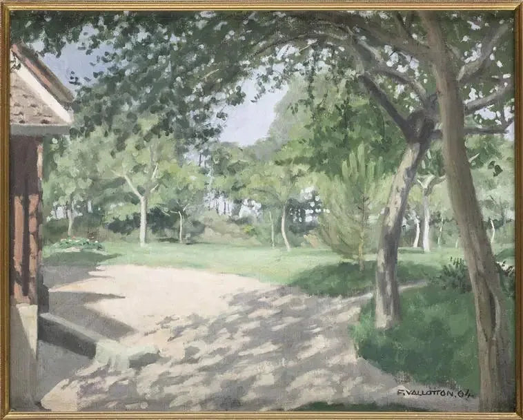 바렌지빌, 정원, 아침 - 펠릭스 발로통

Source:
Varengeville, le jardin, le matin - Félix Vallotton