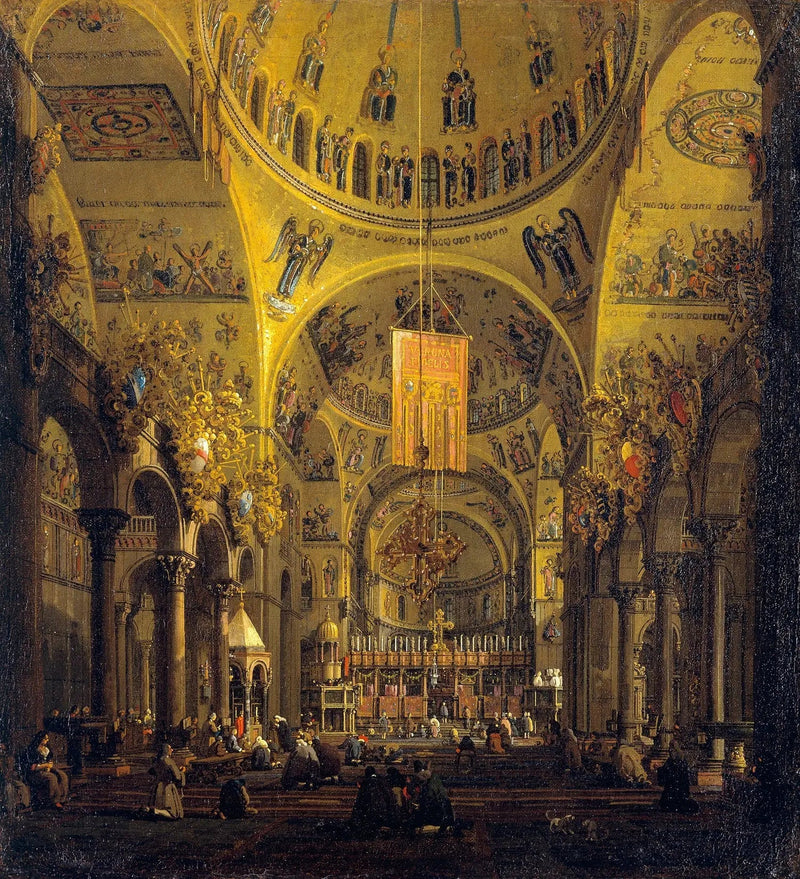 베니스 : 산 마르코 내부의 낮 - 카날레토

Source:
Venise : l'intérieur de San Marco le jour - Canaletto