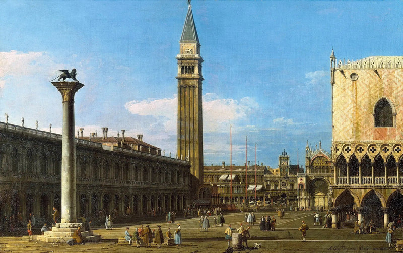 베니스: 피아체타에서 시계탑 방향으로 - 카날레토

Source:
Venise : la Piazzetta vers la Torre dell'Orologio - Canaletto
