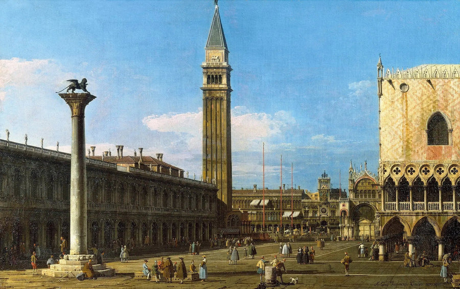 베니스: 피아체타에서 시계탑 방향으로 - 카날레토

Source:
Venise : la Piazzetta vers la Torre dell'Orologio - Canaletto