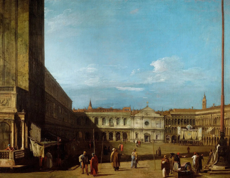 베네치아: 산 마르코 광장에서 산 제미냐노까지 - 카날레토

Source:
Venise : la place Saint-Marc vers San Geminiano - Canaletto