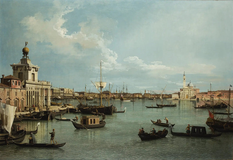 베니스: 지우데카 운하에서 본 산 마르코 만 - 카날레토

Source:
Venise : le bacino di San Marco depuis le canal de la Giudecca - Canaletto