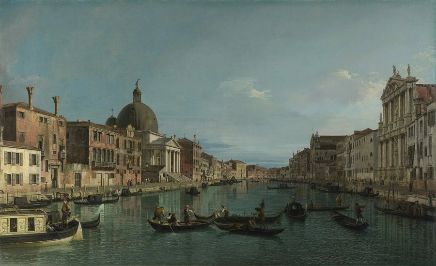 베니스: 산 시메오네 피콜로와 그랜드 운하 - 카날레토

Source:
Venise : le Grand Canal avec San Simeone Piccolo - Canaletto