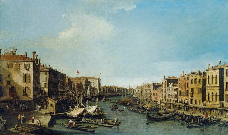 베니스: 리알토 대운하에서 포스카리 궁전으로 - 카날레토

Source:
Venise : le Grand Canal du Rialto vers le palais Foscari - Canaletto