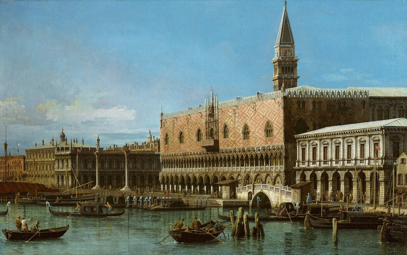 베니스: 교도소와 도제 궁전이 있는 몰 - 카날레토

Source:
Venise : le Môle avec les prisons et le palais du Doge - Canaletto