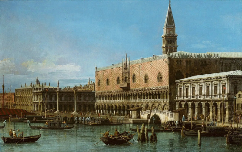 베니스: 교도소와 도제 궁전이 있는 몰 - 카날레토

Source:
Venise : le Môle avec les prisons et le palais du Doge - Canaletto