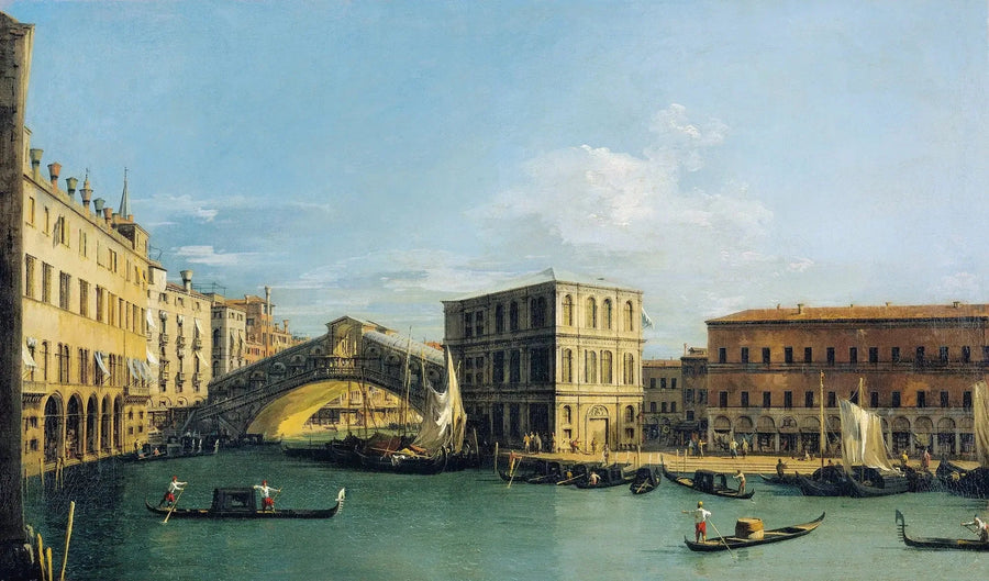 베니스: 리알토 다리 북쪽 방향 - 카날레토

Source:
Venise : le pont du Rialto vers le Nord - Canaletto