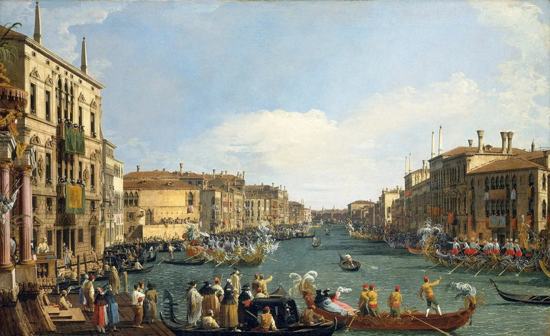 베니스 : 그랜드 운하에서의 레가타 - 카날레토

Source:
Venise : Régate sur le Grand Canal - Canaletto