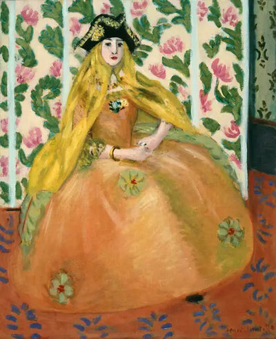 Reproduction du tableau « Vénitienne - Henri Matisse » par Alpha Reproduction en peinture à l’huile