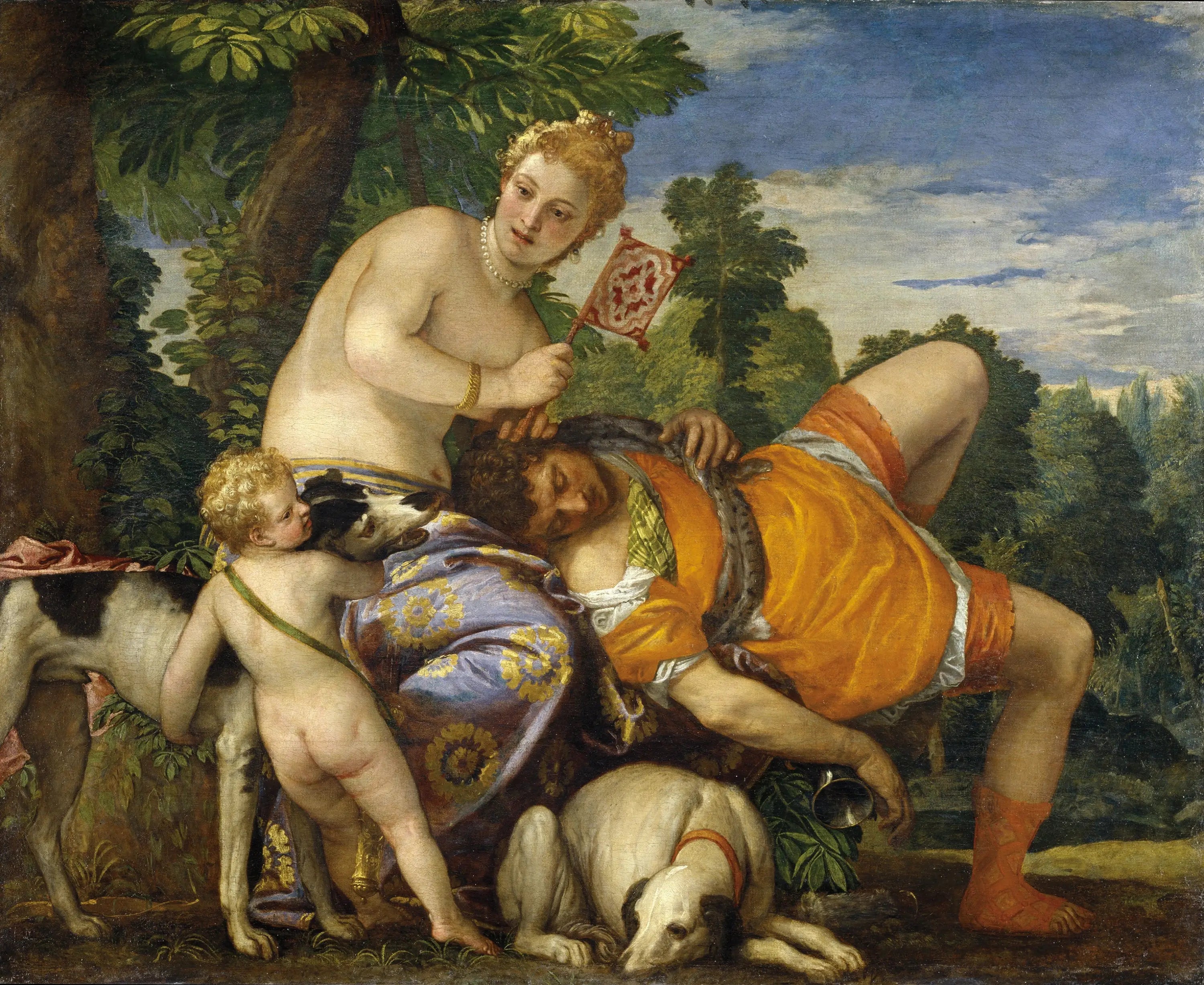 Vénus et Adonis - Paul Véronèse - Alpha Reproduction